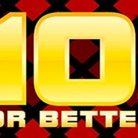 10s or Better slot logo by 1x2gaming at SpinoGambino Casino