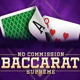 Baccarat Supreme game by OneTouch Games – logo hosted on SpinoGambino Casino