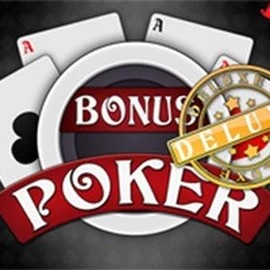 Bonus Poker Deluxe - 3 Hands slot visual from RTG (Reel Time Gaming) available on spinogambinoo.com.de