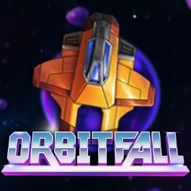 Orbitfall online game logo by ELK Studios on spinogambinoo.com.de